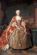 Jean Baptiste van Loo, Portrait of Augusta of Saxe-Gotha